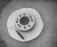 preparation with pattern